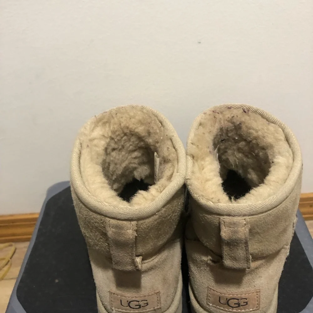 UGG 1016222 Classic Mini II Women's Chestnut Winter Ankle Boots Size 8 - Picture 7 of 14